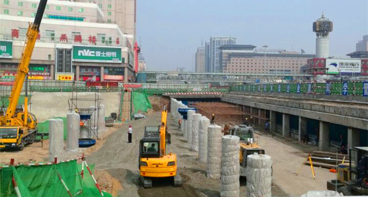 北京西站北广场下沉广场建设工程
